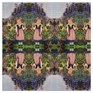 "Ms. Elizabeth's" Kleine niederländische Girl Fabr Stoff