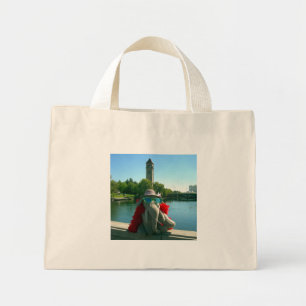 Ms Ella im Park Mini-Tasche Mini Stoffbeutel