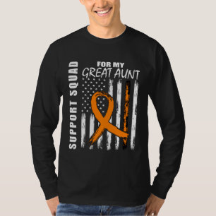 MS Große Tante Multiple Sklerose Awareness Flagge  T-Shirt