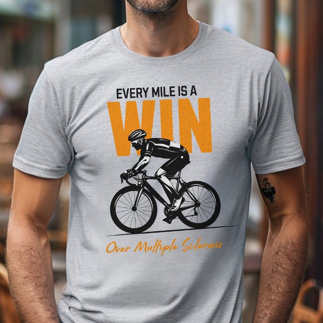 MS-Kriegerin, Multipler Sklerose, Bikelfreund Gesc T-Shirt (Von Creator hochgeladen)