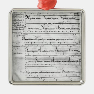 Ms.Latin Christus Vincit Ornament Aus Metall