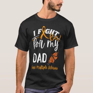 MS Multiple Sklerose-Bewusstsein Dad Heilung Monar T-Shirt