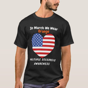 MS Multipler Sklerose März T-Shirt
