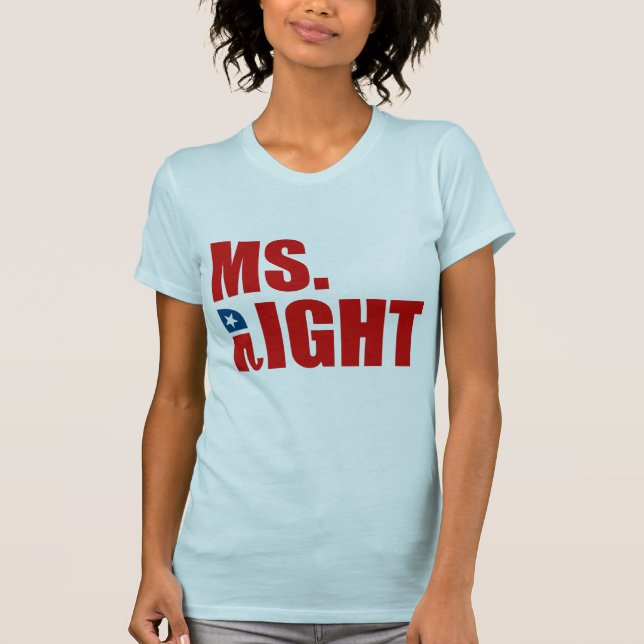 MS.RECHTS T-Shirt (Vorderseite)