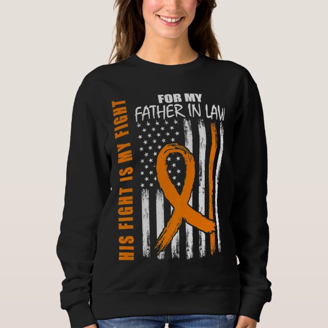 MS Sein Kampf Schwiegervater Multiple Sklerose USA Sweatshirt (Vorderseite)