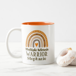 MS-Unterstützung für Multipler Sklerose Zweifarbige Tasse