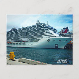 MSC Cruise Postcard Postkarte