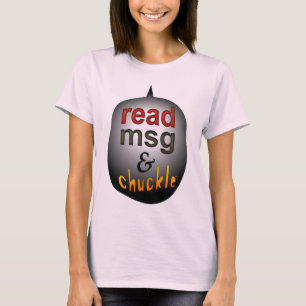 msg & chuckle lesen T-Shirt