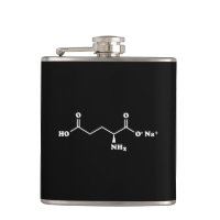 MSG MonoNatrium Glutamate Molecule Chemische Forme