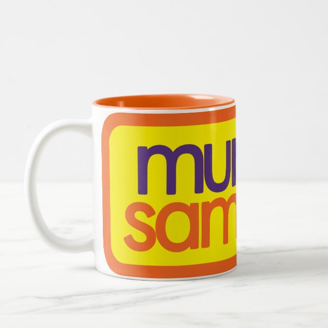 MSJ Zwei-Tone-Tasse Zweifarbige Tasse (Links)