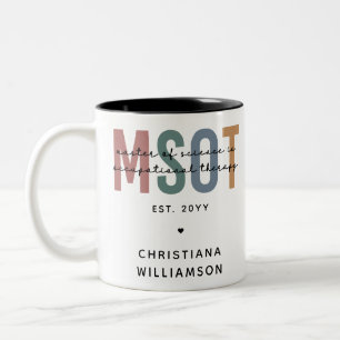 MSOT-Master für Berufstherapie Zweifarbige Tasse