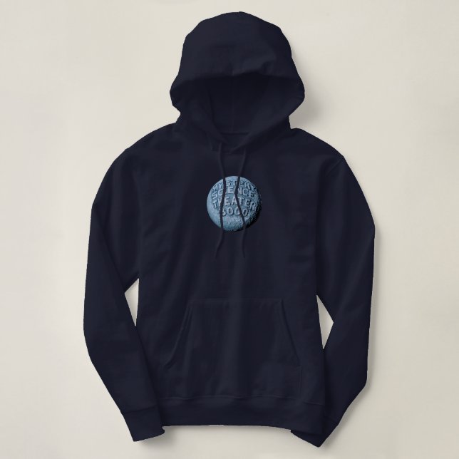 MST3K Moon Hoodie (Marine) (Design vorne)