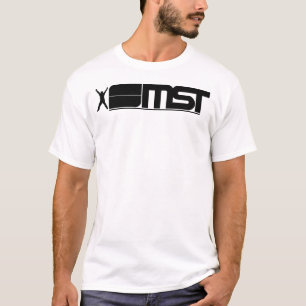 MST vorderes Logo-Rückseiten-Bar T-Shirt