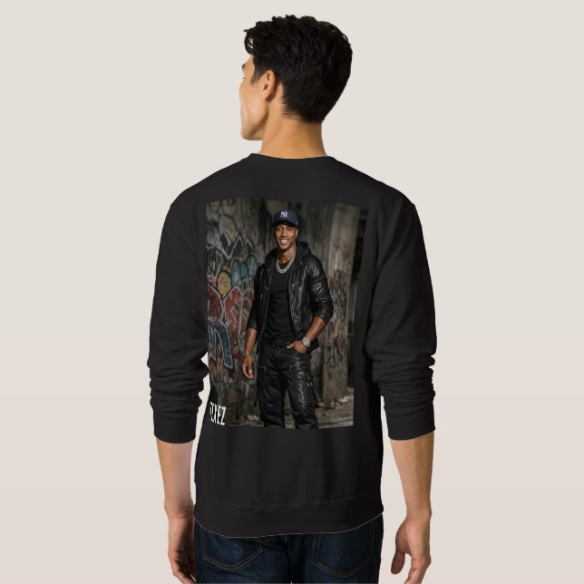 MSTR' M!ND MUSIC KÜNSTLER SWEATSHIRT (Schwarz voll)