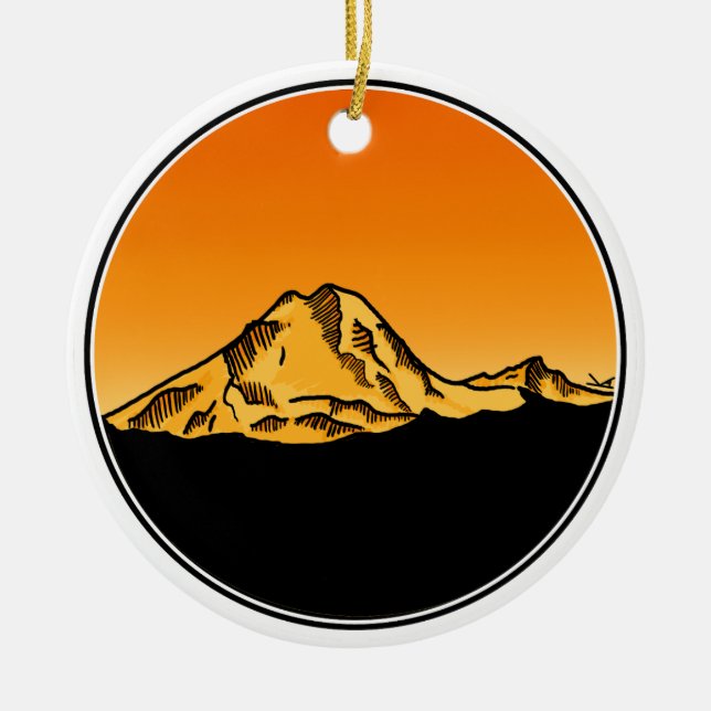 Mt. Baker Ornament (Vorne)