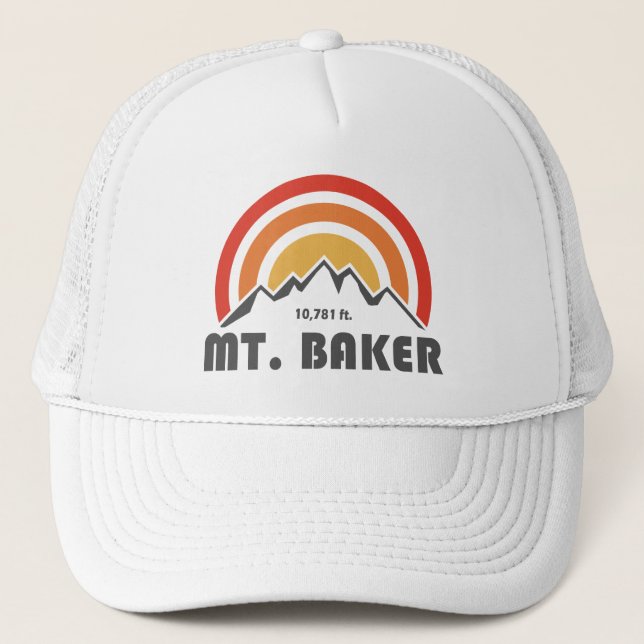 Mt. Baker Truckerkappe (Vorderseite)