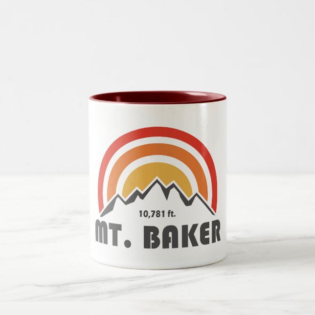 Mt. Baker Zweifarbige Tasse (Mittel)