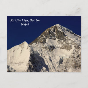 Mt Cho Oyu Postkarte