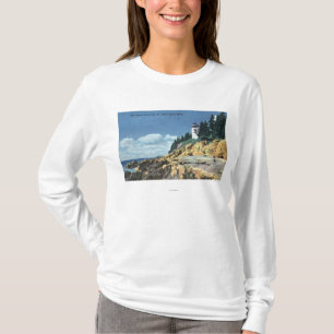 Mt. Einsame Insel, Bass-Hafen-Kopf-Leuchtturm T-Shirt