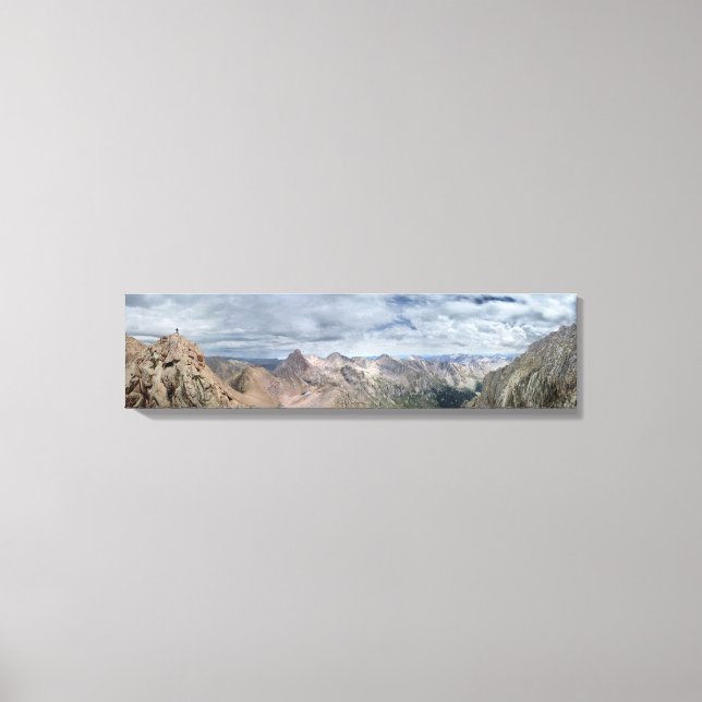 Mt Eolus Catwalk - Chicago Basin - Colorado Leinwanddruck (Vorderseite)