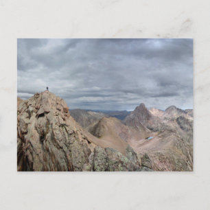 Mt Eolus Catwalk - Chicago Basin - Colorado Postkarte