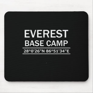 Mt Everest Basislager Koordinaten Mousepad