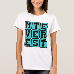 Mt Everest, höchster Berg der Welt T-Shirt