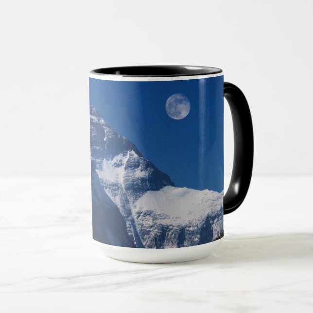 Mt. Everest | Tibet, China Tasse (VorderseiteRechts)