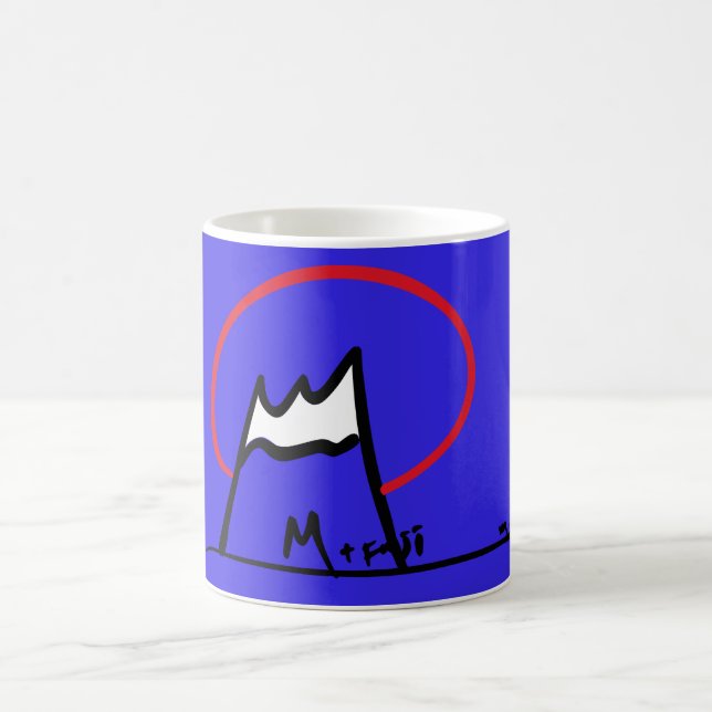 Mt.fuji japan kaffeetasse (Mittel)
