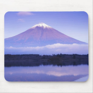 Mt. Fuji mit linsenförmiger Wolke, Motosu-See, Mousepad