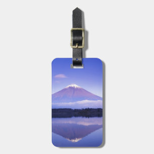 Mt. Fuji mit Linsenwolke, Motosu-See, Gepäckanhänger
