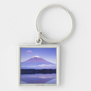 Mt. Fuji mit Linsenwolke, Motosu-See, Schlüsselanhänger