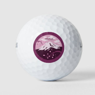 Mt. Fuji (Pink) Golfball
