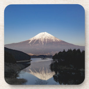 Mt Fuji Seereflektion Getränkeuntersetzer