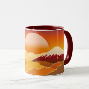 Mt.FUJI Sunset Japan Tasse