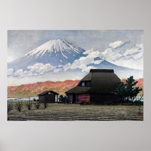 Mt. Fuji von Narusawa Kawase Hasui 1952 Poster