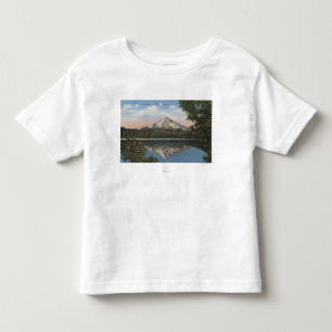 Mt. Haube, Oregon - Ansicht des Berges von Kleinkind T-shirt