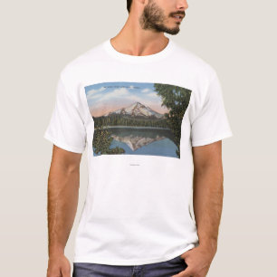 Mt. Haube, Oregon - Ansicht des Berges von T-Shirt
