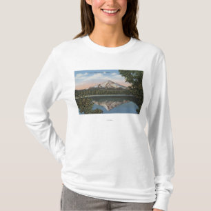Mt. Haube, Oregon - Ansicht des Berges von T-Shirt