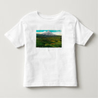 Mt. Haube von Hood River ValleyHood Fluss ODER