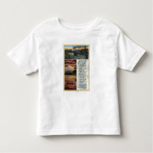 Mt. Haube von verlorener See-Ansicht Kleinkind T-shirt