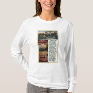 Mt. Haube von verlorener See-Ansicht T-Shirt