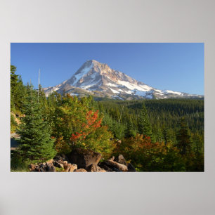 Mt. Haube von Vista Ridge Poster