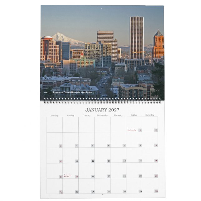 Mt. Hauben-Kalender Kalender (Jan 2027)
