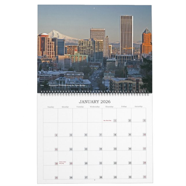 Mt. Hauben-Kalender Kalender (Jan 2026)