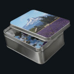 Mt Hood Lavender Fields Jigsaw Puzzle<br><div class="desc">Lavenderfelder in Hood River,  Oregon mit Berg Hood im Hintergrund. © 2020 Alyssa Ernst Fotografy</div>