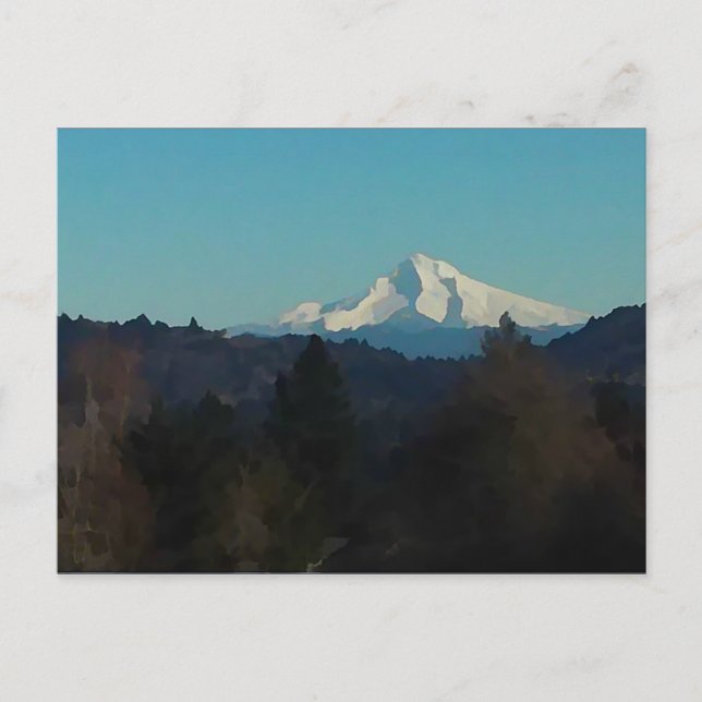 Mt. Hood Postkarte (Vorderseite)
