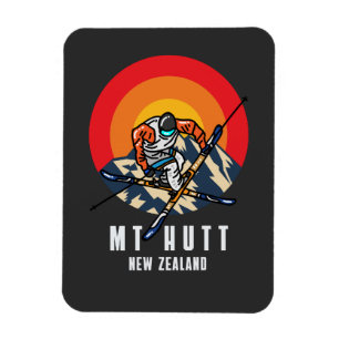 Mt Hutt Neuseeland Magnet