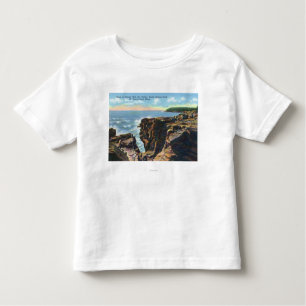 Mt. Insel-Ansicht des Donner-Lochs Kleinkind T-shirt