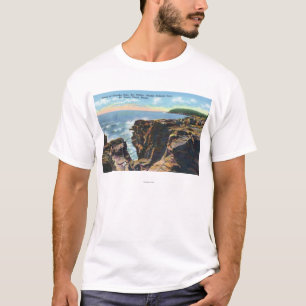 Mt. Insel-Ansicht des Donner-Lochs T-Shirt